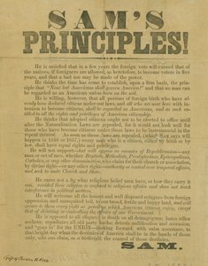 Belief That Only Americans Shall Govern America
